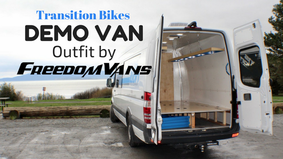 Transition Bikes Demo Van by Freedom Vans
