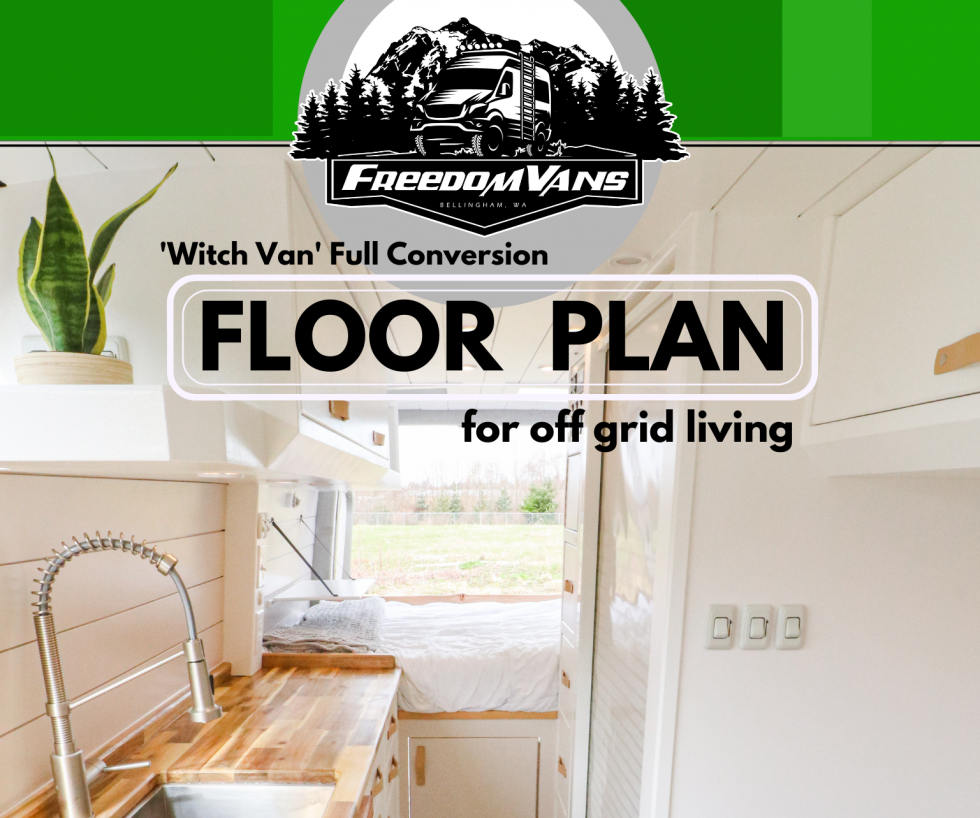 Freedom Vans Launch Floor Plans for D.I.Y. Van Conversions